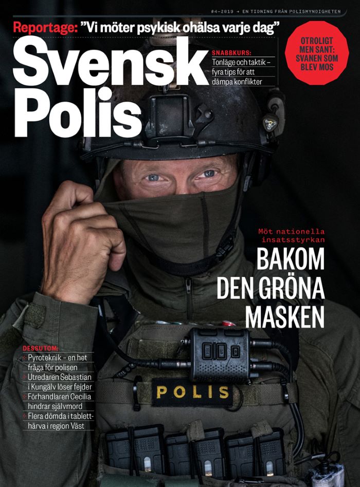 Framsidebild av Svensk Polis