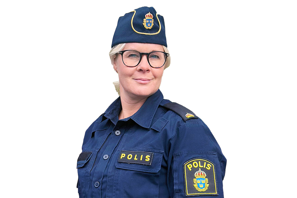 Emma Lindkvist, polisassistent, PO Jönköping. Foto.