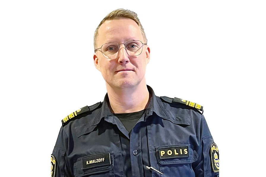 Kristian Malzoff, nationella styrgruppen för GVI. Foto.