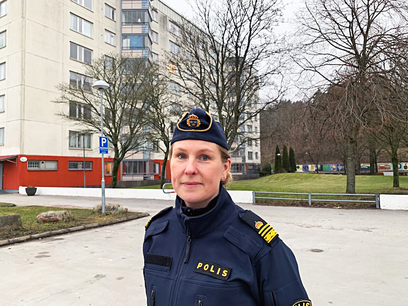 Caroline Johansson, gruppchef, LPO Storgöteborg nordost. Foto.