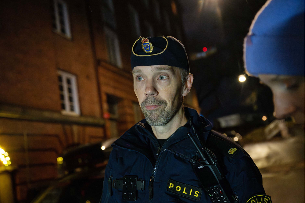 Kenny Adersjö, områdespolis, LPO Storgöteborg nordost. Foto.