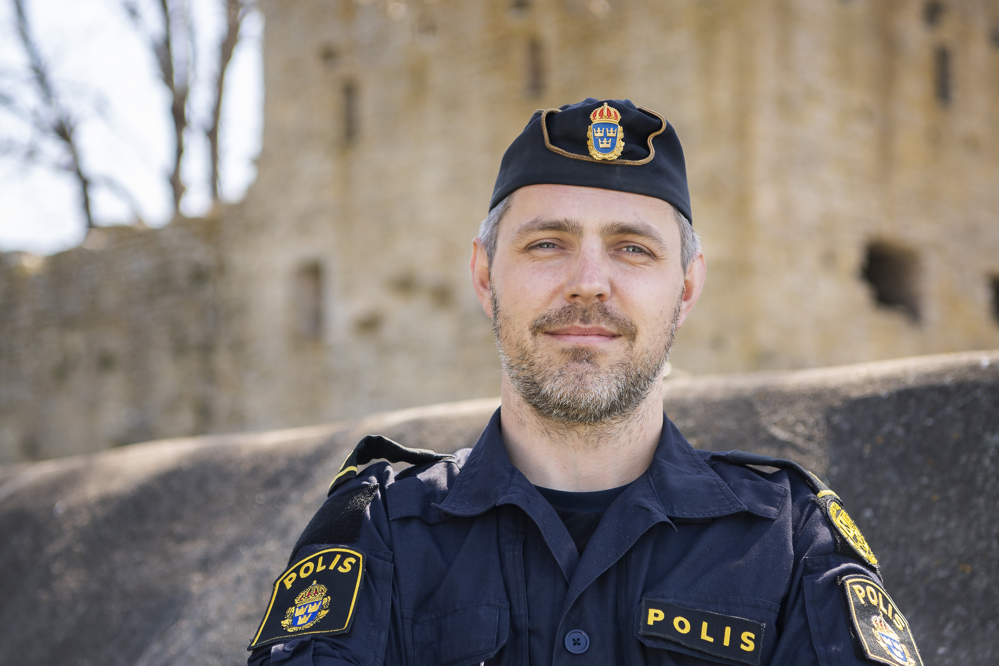 Andreas Grönström, beredskapssamordnare på Gotland. Foto.