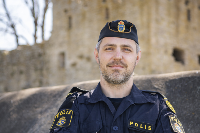 Andreas Grönström, beredskapssamordnare på Gotland. Foto.