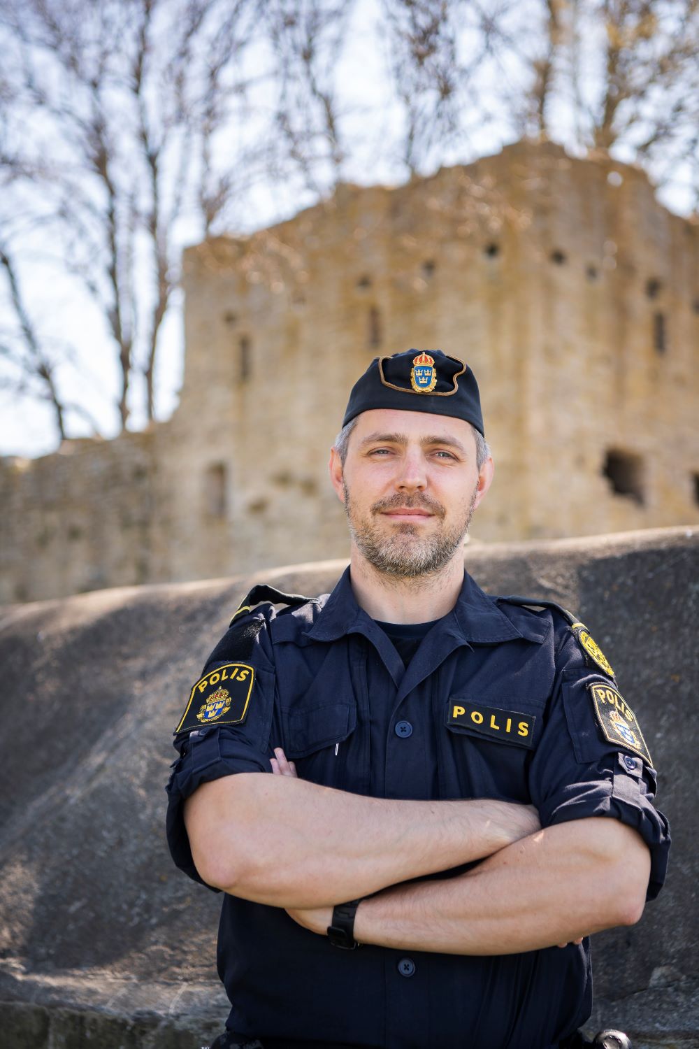 Andreas Grönström, beredskapssamordnare på Gotland. Foto.