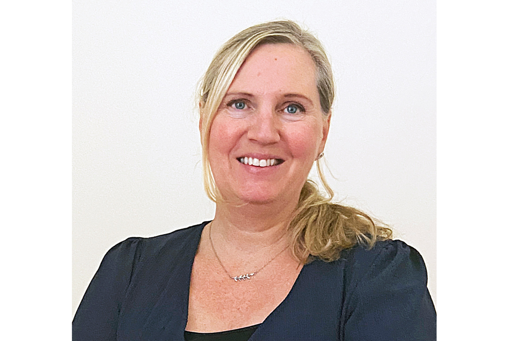 Camilla Fogelhamre, kommunikatör i region Väst. Foto.